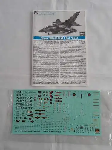Hasegawa - Panavia Tornado GR Mk.1 `R.A.F./R.S.A.F´-1:72-04028-Modellflieger-OVP-1245