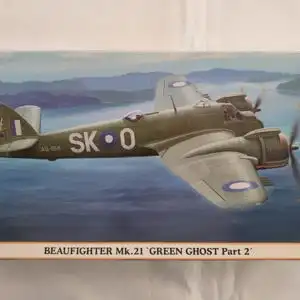 Hasegawa-Beaufighter Mk.21 `Green Ghost Part 2´-1:72-00943-Modellflieger-OVP-1241