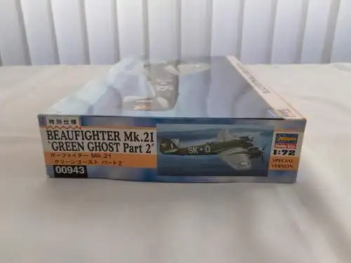 Hasegawa-Beaufighter Mk.21 `Green Ghost Part 2´-1:72-00943-Modellflieger-OVP-1241