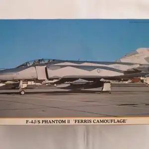 Hasegawa F-4J/S Phantom II `Ferris Camouflage´-1:72-00911-Modellflieger-OVP-1239
