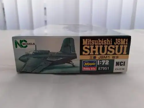Hasegawa Mitsubishi J8M1 Shusui-1:72-87951-Modellflieger-Bauteile versiegelt-OVP-1236