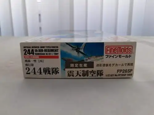 FineMolds-Imperial Japanese Army Typ3 Fighter KI-61-I TONY-1:72-FP26-Modellflieger-OVP-1235