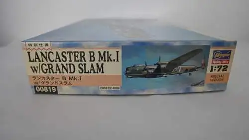 Hasegawa Lancaster B Mk.I w/Grand Slam-1:72-00819-Modellflieger-OVP-1222