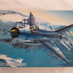 Fujimi MiG-21 SMT HUMPBACK-1:72 27022-Modellflieger-OVP-1214