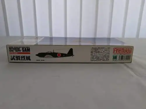 Fine Molds Mitsubishi A7M1 "Reppu" Sam-1:72-FP20-Bauteile versiegelt-Modellflieger-OVP-1205