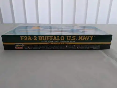 Hasegawa F2A-2 Buffalo `U.S. Navy´-1:72-51345-Modellflieger-OVP-1204