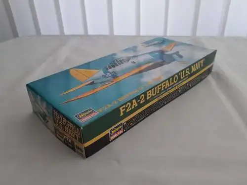 Hasegawa F2A-2 Buffalo `U.S. Navy´-1:72-51345-Modellflieger-OVP-1204