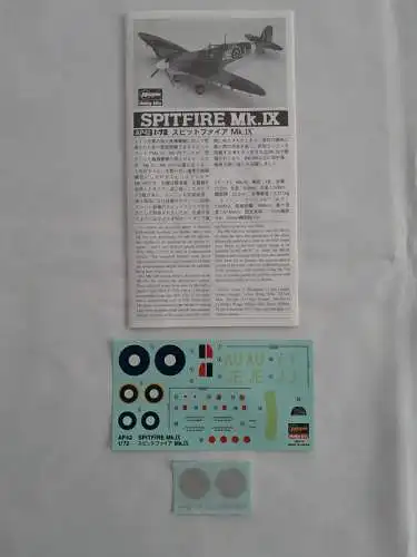 Hasegawa Spitfire Mk.IX-1:72-51342-Modellflieger-OVP-1203