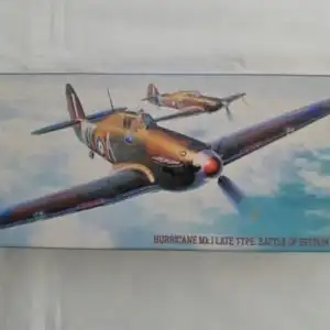 Hasegawa Hurricane Mk.I Late Type "Battle of Britain"-1:72-51338-Modellflieger-OVP-1201