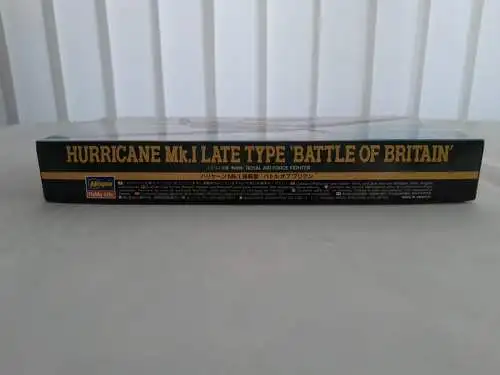 Hasegawa Hurricane Mk.I Late Type "Battle of Britain"-1:72-51338-Modellflieger-OVP-1201