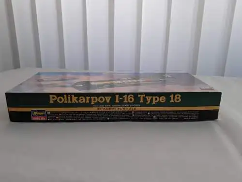 Hasegawa Polikarpov I-16 Type 18-1:72-51327 (AP27)-Modellflieger-OVP-1196