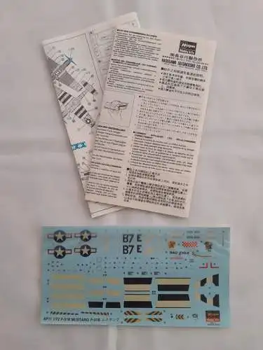 Hasegawa P-51B Mustang-1:72-51311 (AP11)-Modellflieger-OVP-1195