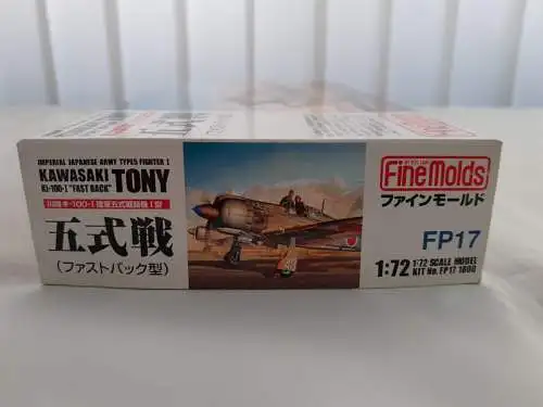 FineMolds Kawasaki Tony Ki-100-I "Fast Back"-1:72-FP17:1800-Modellflieger-OVP-1191