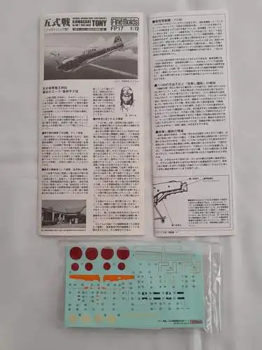 FineMolds Kawasaki Tony Ki-100-I "Fast Back"-1:72-FP17:1800-Modellflieger-OVP-1191