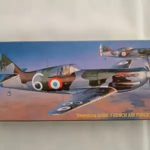 Hasegawa Dewoitine D.520 `French Air Force´-1:72-51347-Modellflieger-OVP-1190