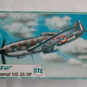 Azur Arsenal VG 33/39-1:72-006-Bauteile versiegelt-Modellflieger-OVP-1187