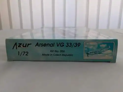 Azur Arsenal VG 33/39-1:72-006-Bauteile versiegelt-Modellflieger-OVP-1187