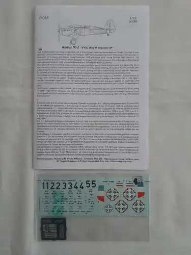 Azur Ikarus IK-2 "VVKJ"-1:72-FR015-Modellflieger-OVP-1185