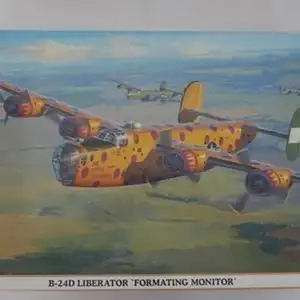 Hasegawa B-24D Liberator `Formating Monitor´-1:72-00932-Modellflieger-Bauteile versiegelt-OVP-1175