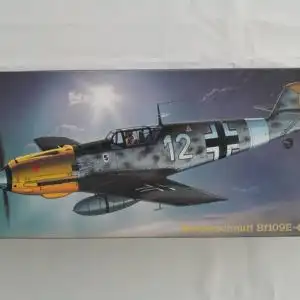 Hasegawa Messerschmitt Bf109E-4/7-1:72-51309 (AP9)-Modellflieger-Bauteile versiegelt-OVP-1173