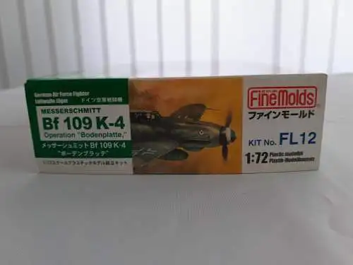 FineMolds Messerschmitt Bf 109 K-4 Operation "Bodenplatte"-1:72-FL12-Modellflieger-OVP-1170