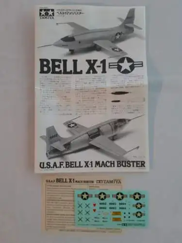 Tamiya U.S.A.F. Bell X-1 Mach Buster-1:72-60601-Modellflieger-OVP-1166