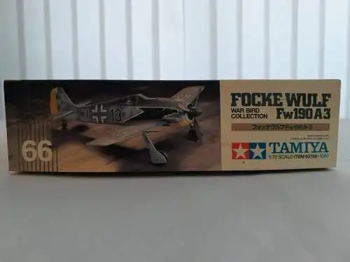 Tamiya Focke Wulf Fw190 A-3-1:72-60766-Modellflieger-OVP-1161
