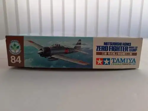 Tamiya Mitsubishi A6M3 Zero Fighter Model 32 (Hamp)-1:72-60784-Modellflieger-OVP-1158