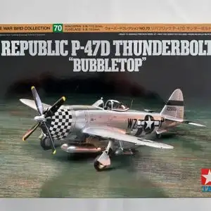 Tamiya Republic P-47D Thunderbolt "Bubbletop"-1:72-60770-Modellflieger-OVP-1156