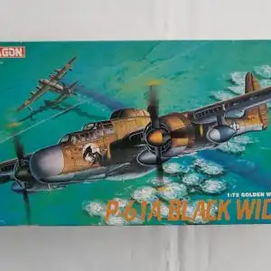 Dragon P-16A Black Widow-1:72-5016-Modellflieger-OVP-1149