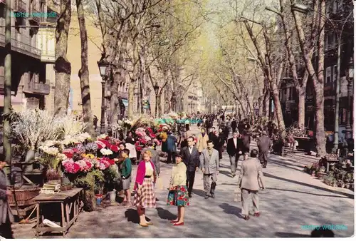 Barcelona Rambla de Las Flores