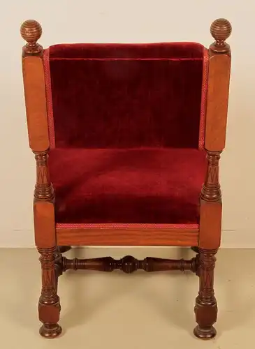 Gründerzeit Salon - Sitzgruppe aus Nussbaum gefertigt um 1880 Antik Kolosseum