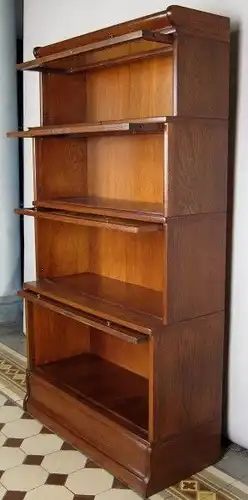 Seltener restaurierter Eiche Bücherschrank gefertigt um 1910 Antik Kolosseum