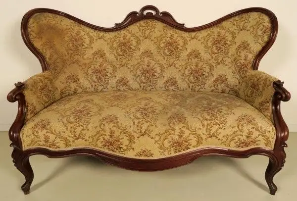 Original Louis Philippe Sofa aus Mahagoni gefertigt um 1870/80 Antik Kolosseum 0