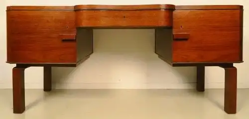 Eleganter Bauhaus / Art Deco Schreibtisch gefertigt um 1920 Antik Kolosseum