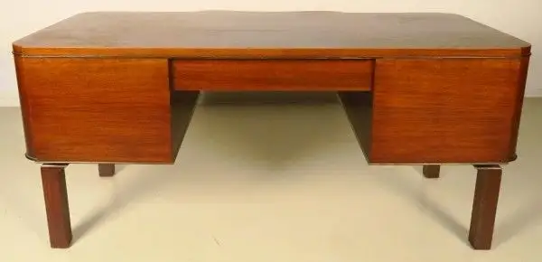 Eleganter Bauhaus / Art Deco Schreibtisch gefertigt um 1920 Antik Kolosseum 2