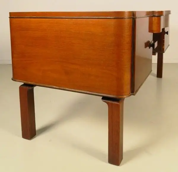 Eleganter Bauhaus / Art Deco Schreibtisch gefertigt um 1920 Antik Kolosseum 3