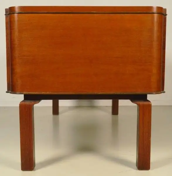Eleganter Bauhaus / Art Deco Schreibtisch gefertigt um 1920 Antik Kolosseum 5