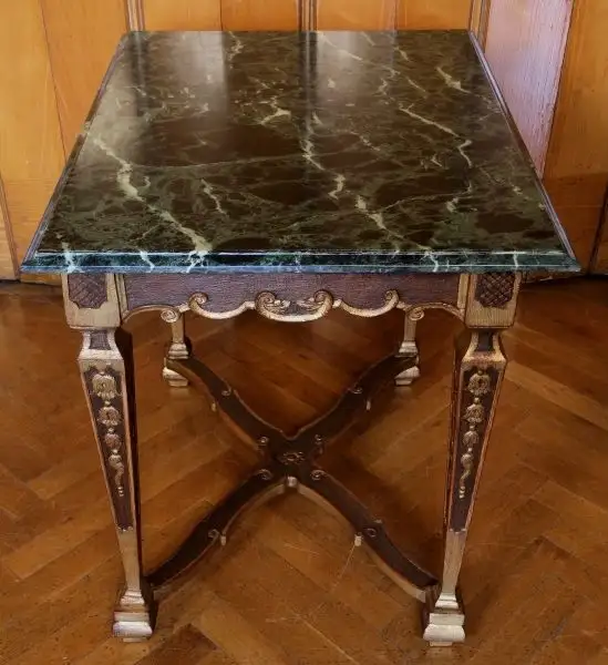 Höfischer Barock Salon- Tisch aus Frankreich gefertigt um 1780 Antik Kolosseum 2
