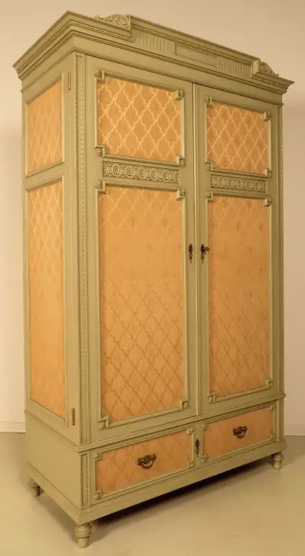 Komplettes historisches 7- teiliges Neo- Empire Schlafzimmer Antik Kolosseum 7