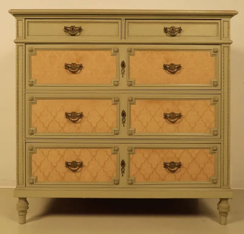 Komplettes historisches 7- teiliges Neo- Empire Schlafzimmer Antik Kolosseum 8