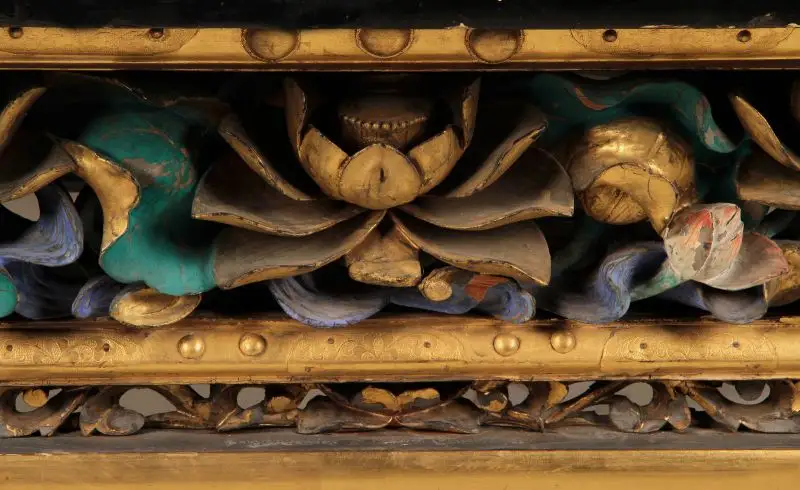 Vergoldete chinesische Konsole gefertigt um 1880 Antik Kolosseum 5