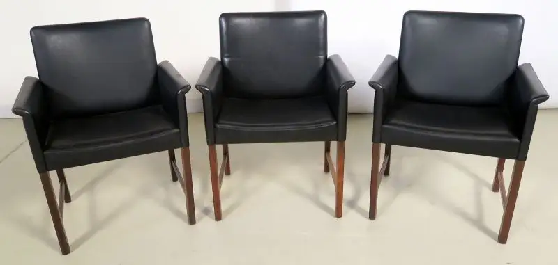 Drei elegante Vintage Sessel im dänischem Design Antik Kolosseum 0