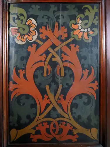 Restaurierter Neogotischer Bauernschrank gefertigt um 1880 Antik Kolosseum
