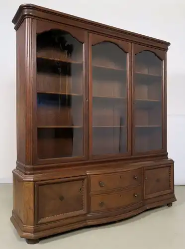 Dreitüriger Eiche Bücherschrank gefertigt um 1910 Antik Kolosseum