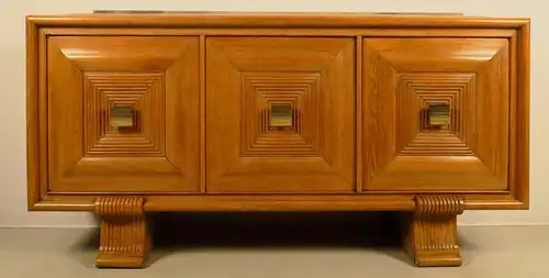 Einzigartiges Art Deco Sideboard aus Eiche Antik Kolosseum