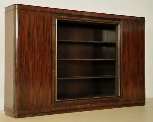 Wunderschöner originaler Bauhaus Bücherschrank aus Makassar Antik Kolosseum