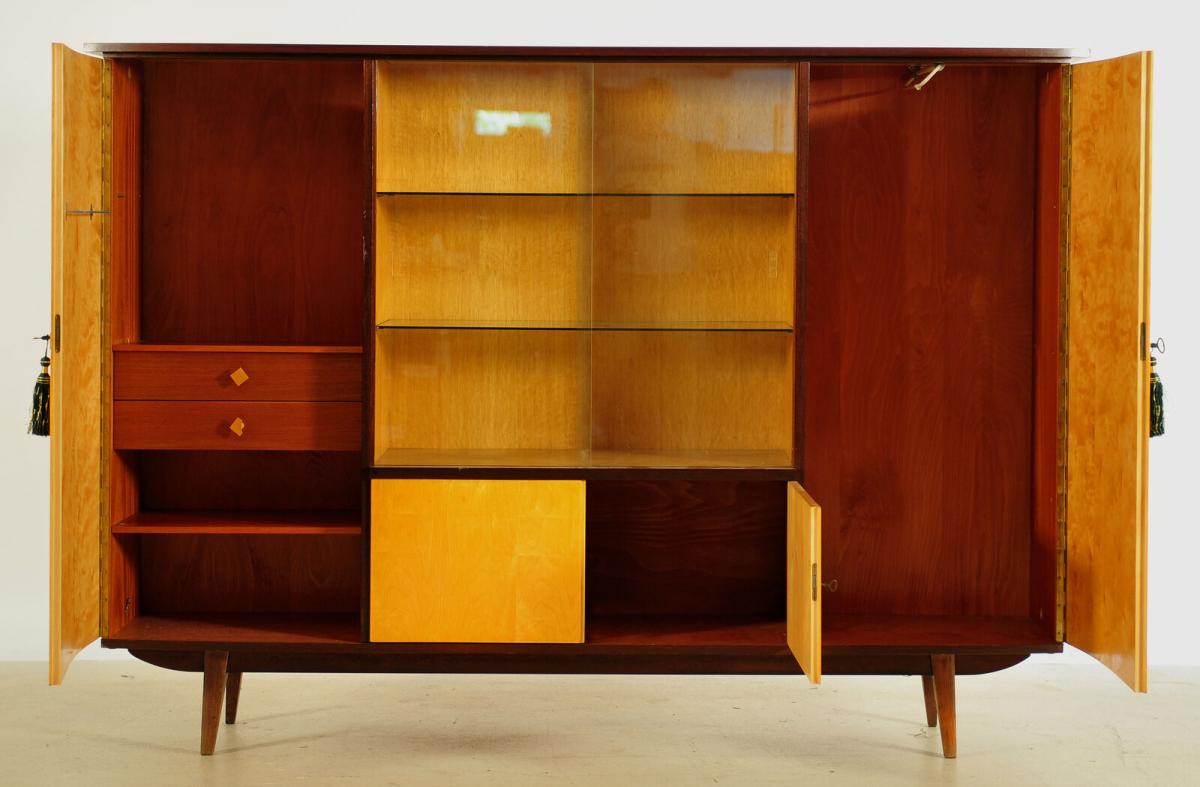 Designer Wohnzimmerschrank aus den 60iger Jahren Antik