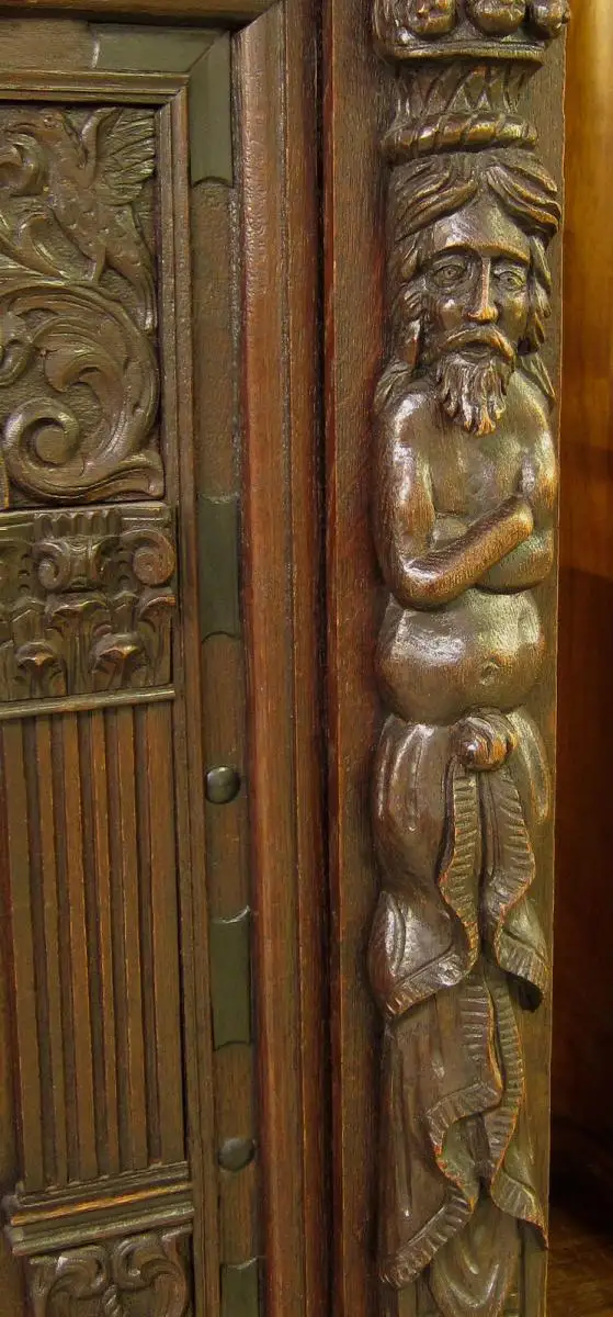 Original Danziger Barock Kabinettschrank aus Nussbaum Antik Kolosseum 9