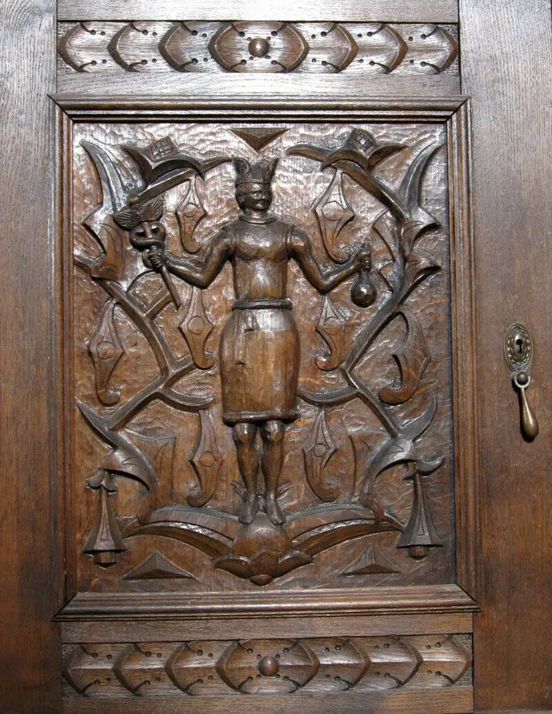 Repräsentativer Sakristei - Schrank aus dem Danziger Barock Antik Kolosseum 6
